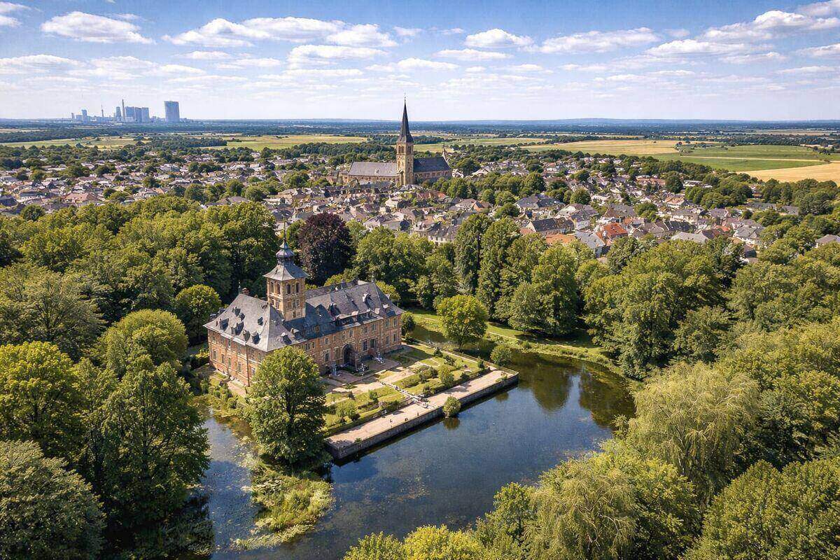 Stadtansicht von Kerpen im Rhein-Erft-Kreis – hier kaufen wir Autos mit Motorschaden an
